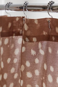 Dolores Animal Print Patterned Shower Curtain