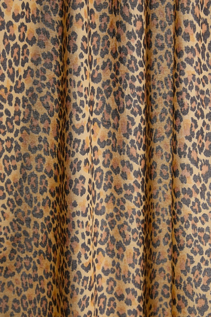 Dolores Animal Print Patterned Shower Curtain