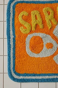 Sardine Tin Plush Tufted Bath Mat