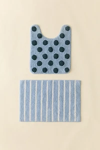 Kori Patterned Tufted Bath Mat Set
