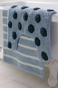 Kori Patterned Tufted Bath Mat Set