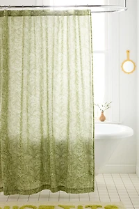 Lily Of The Valley Floral Patterned Shower Curtain