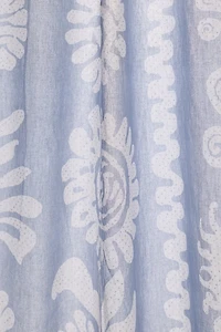 Mara Coastal Icon Striped Patterned Shower Curtain