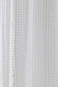 Seersucker Knotted Shower Curtain