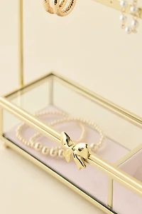 Bow Trim Jewelry Storage Stand