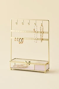 Bow Trim Jewelry Storage Stand