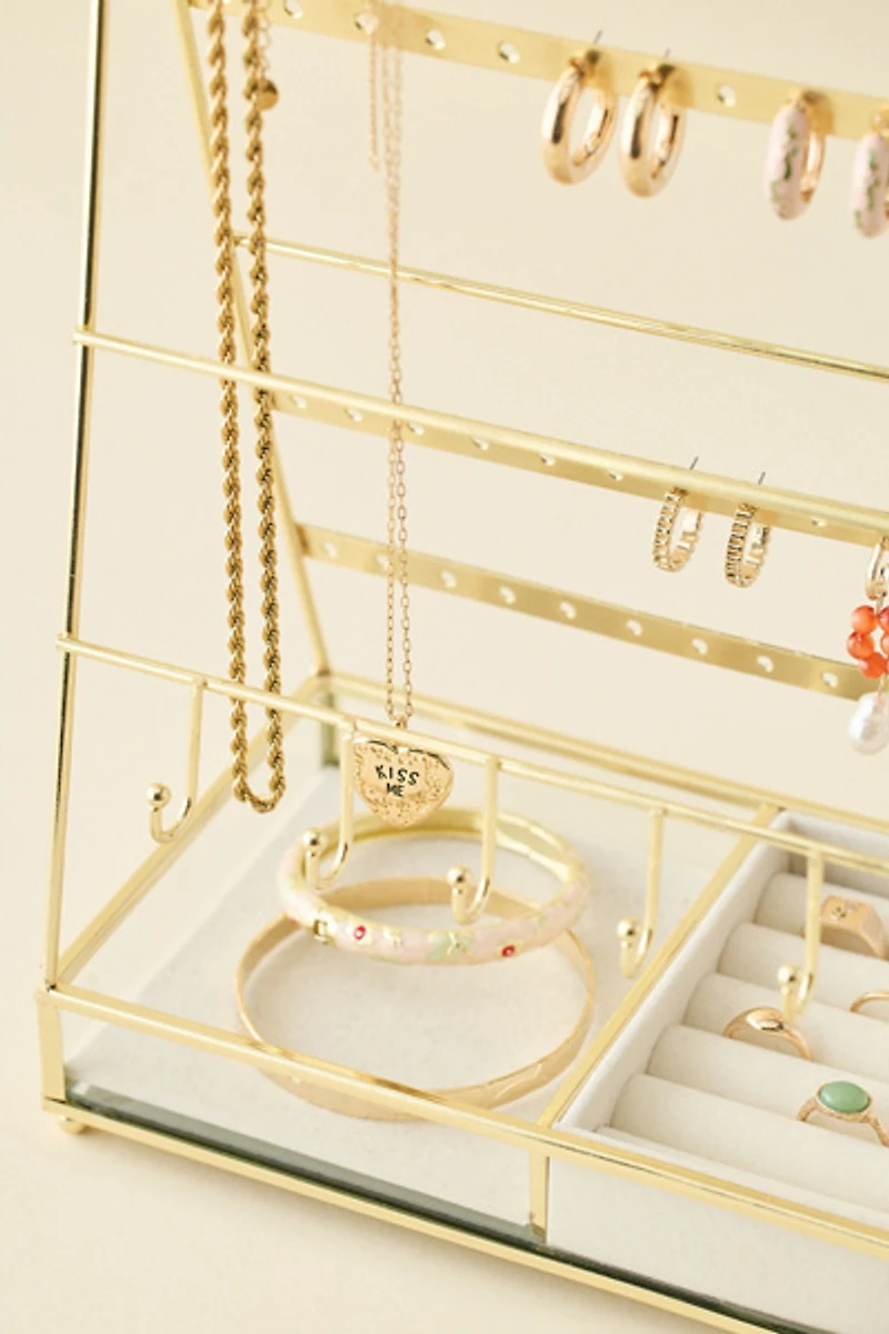 Geometric Jewelry Storage Stand