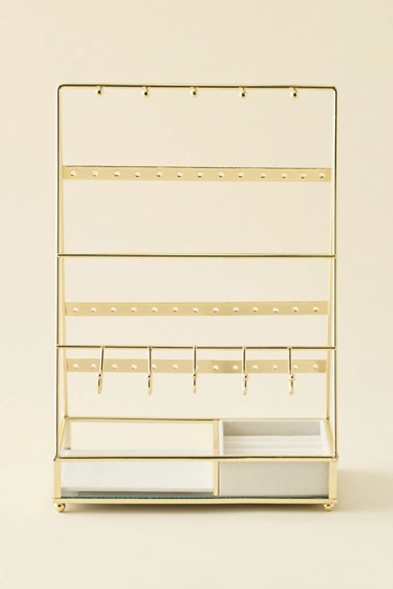 Geometric Jewelry Storage Stand