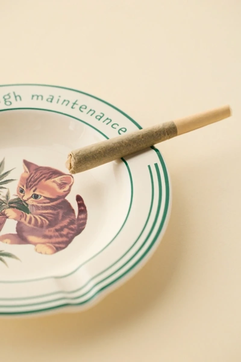 Graphic Printed Ashtray