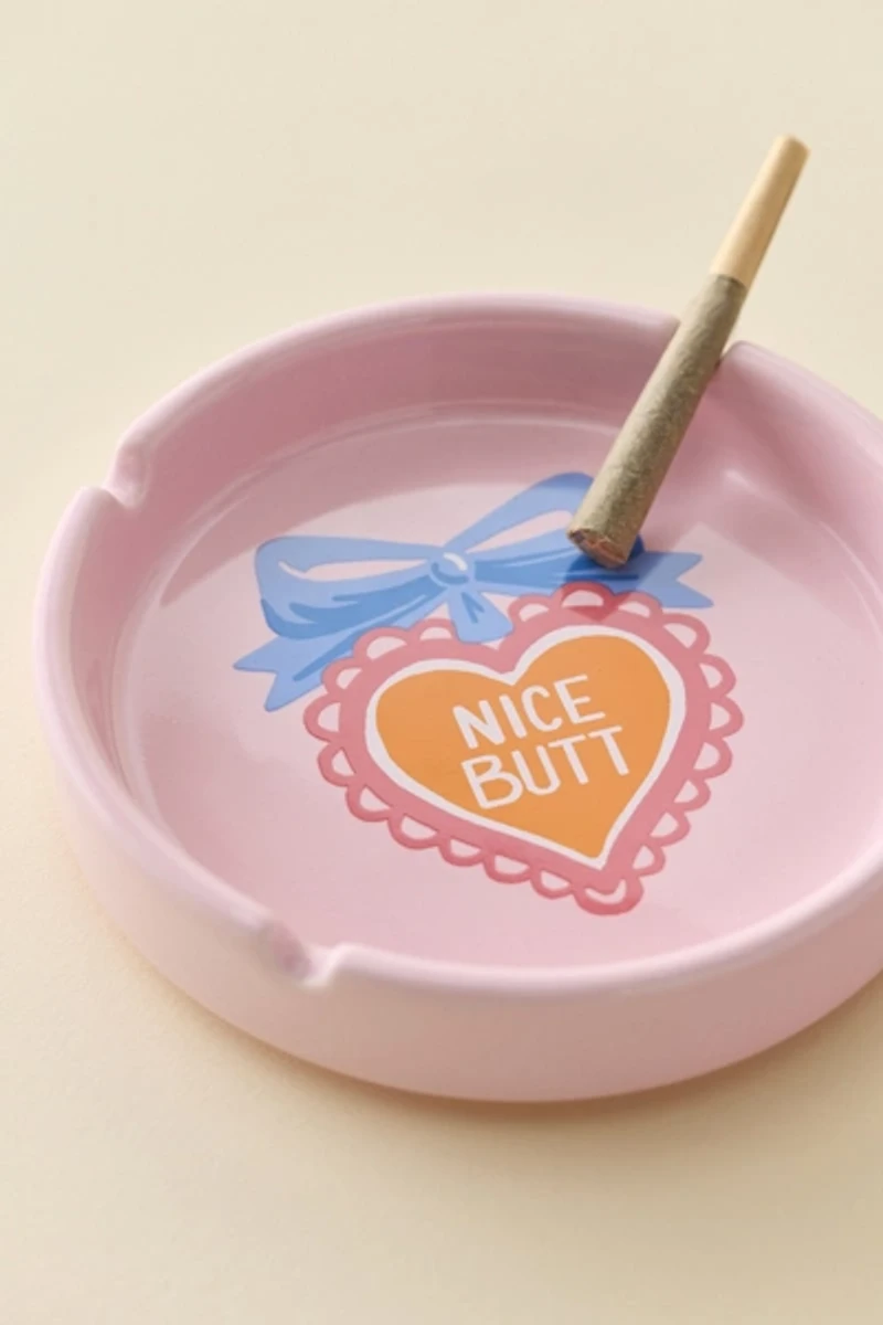 Graphic Printed Ashtray