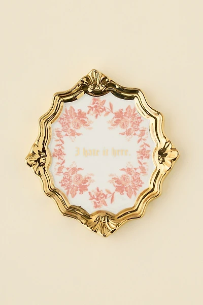 Cosette Ornate Ceramic Catch-All Dish