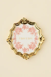 Cosette Ornate Ceramic Catch-All Dish