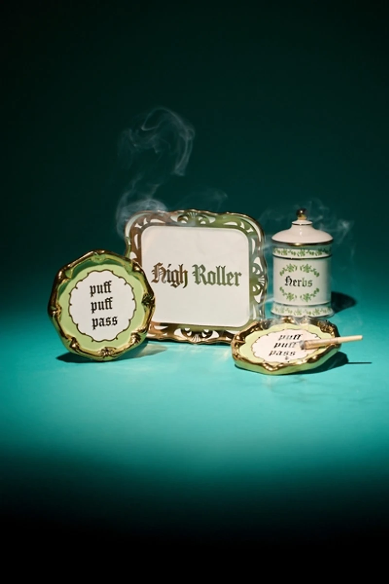 Cosette Ornate Ceramic Ashtray