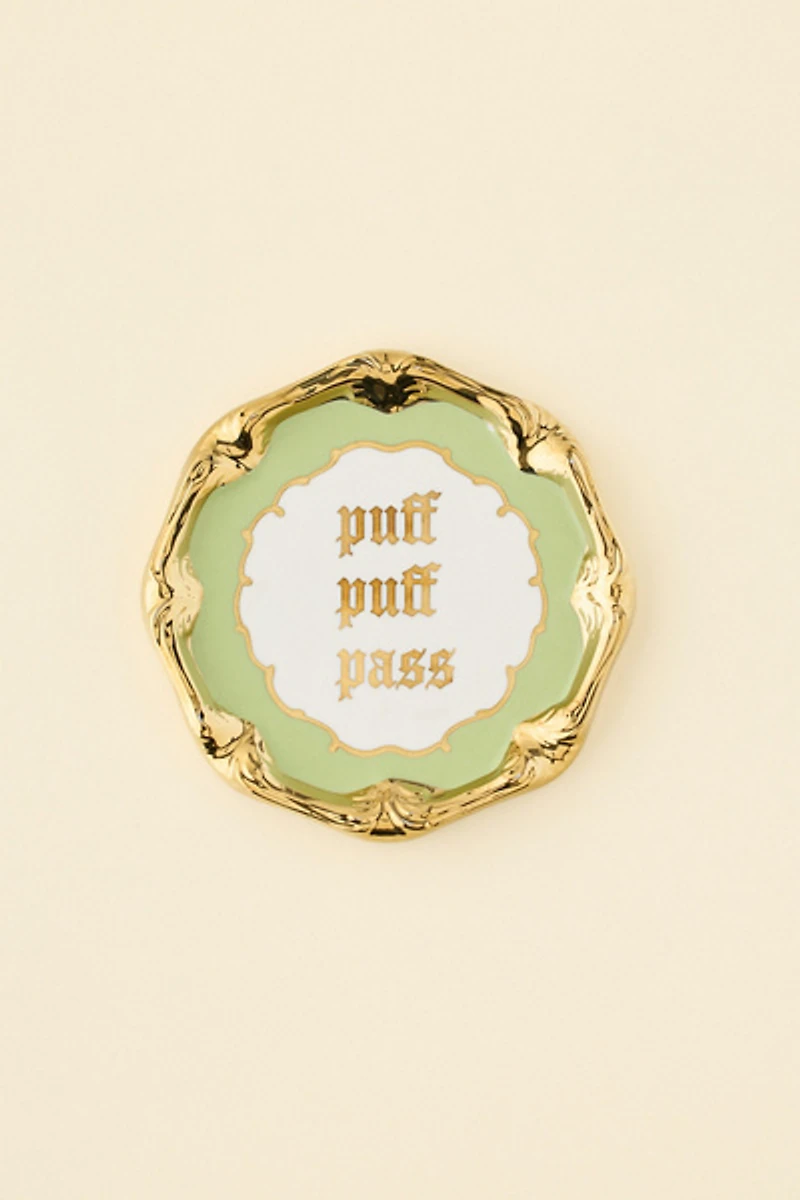 Cosette Ornate Ceramic Ashtray