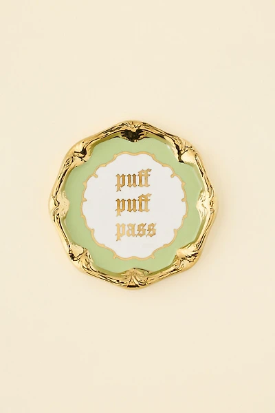Cosette Ornate Ceramic Ashtray