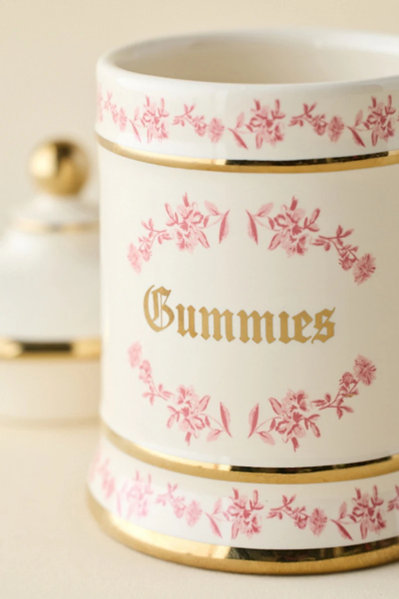 Cosette Ceramic Stash Canister