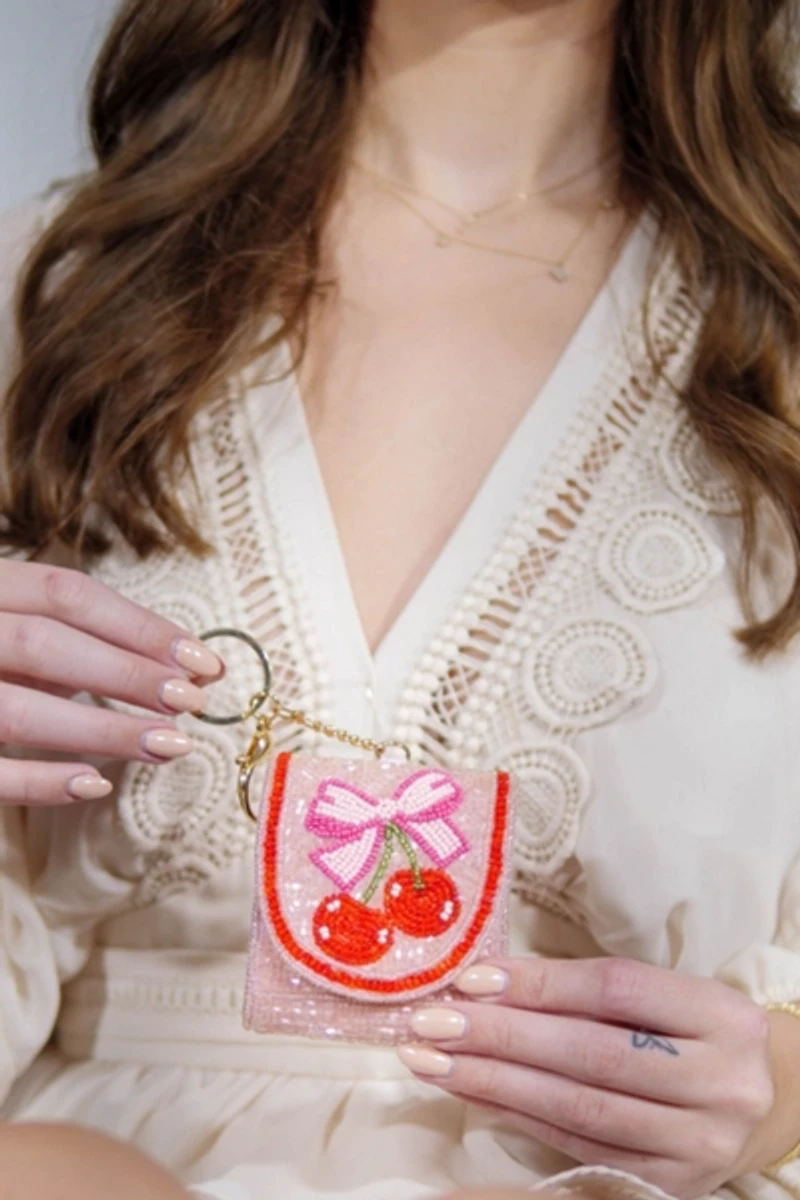 Beaded Airpod Case Holder
