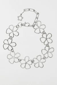 Velvet Luna Daisy Flower Choker