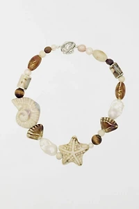 Velvet Luna Ceramic Starfish Necklace