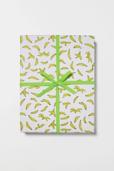 Red Cap Bananas Gorilla Wrapping Paper