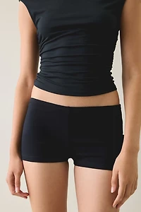 Motel Eunia Low-Rise Micro Shorts