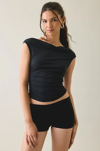 Motel Eunia Low-Rise Micro Shorts