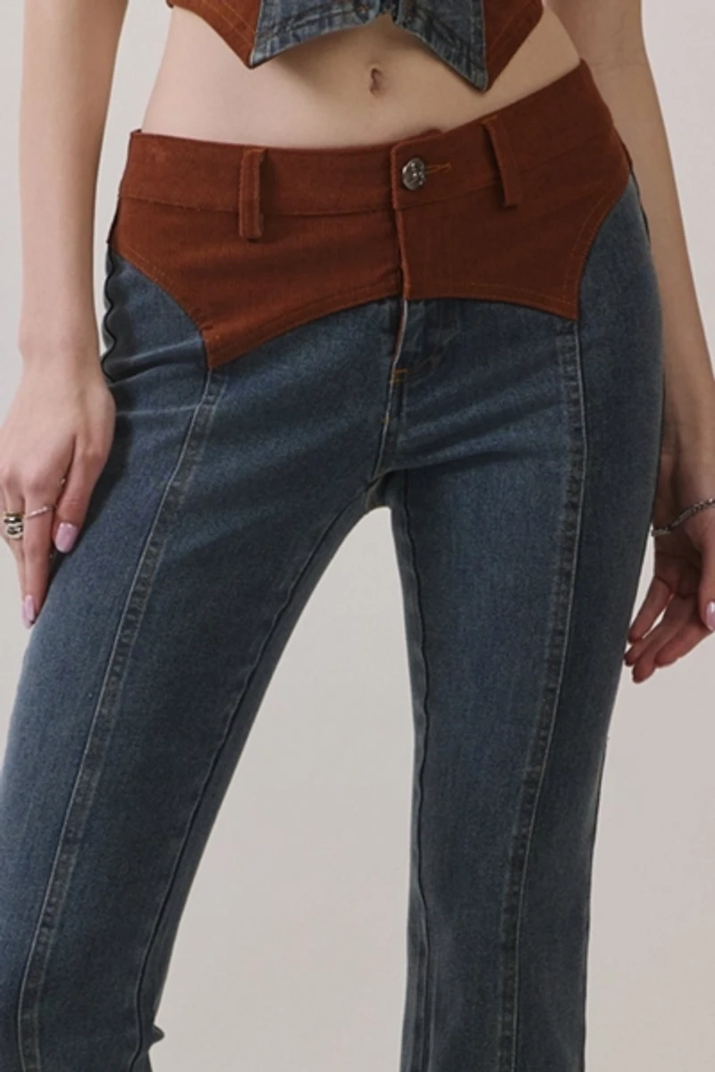 Personal Code Rodeo Denim Bootcut Pants