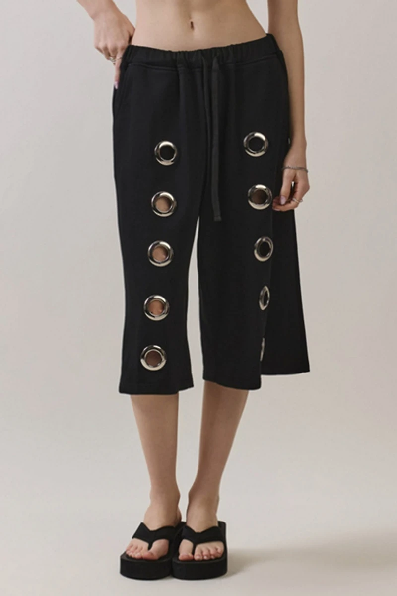 Personal Code Xena Grommet Sweat Jorts
