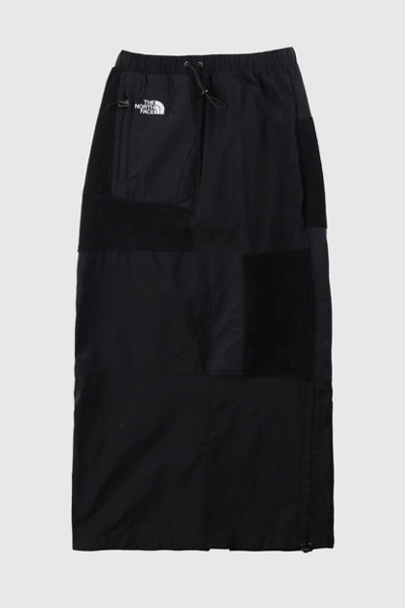 Frankie Collective Rework North Face Fleece Midi Skirt