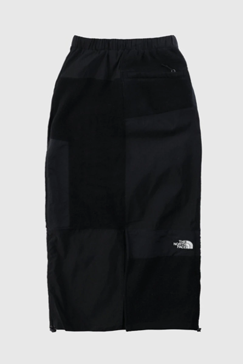 Frankie Collective Rework North Face Fleece Midi Skirt