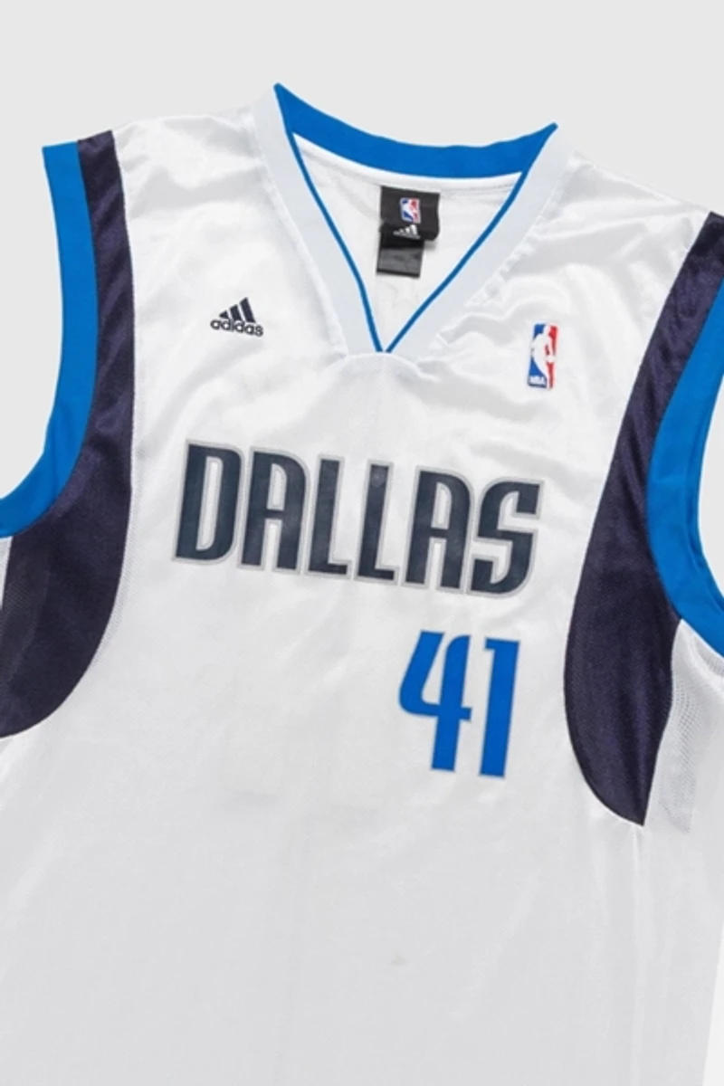 Vintage Dallas Mavericks Nowitzki Basketball Jersey
