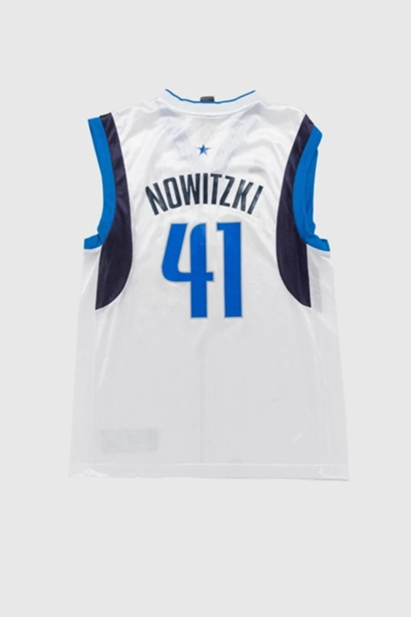 Vintage Dallas Mavericks Nowitzki Basketball Jersey