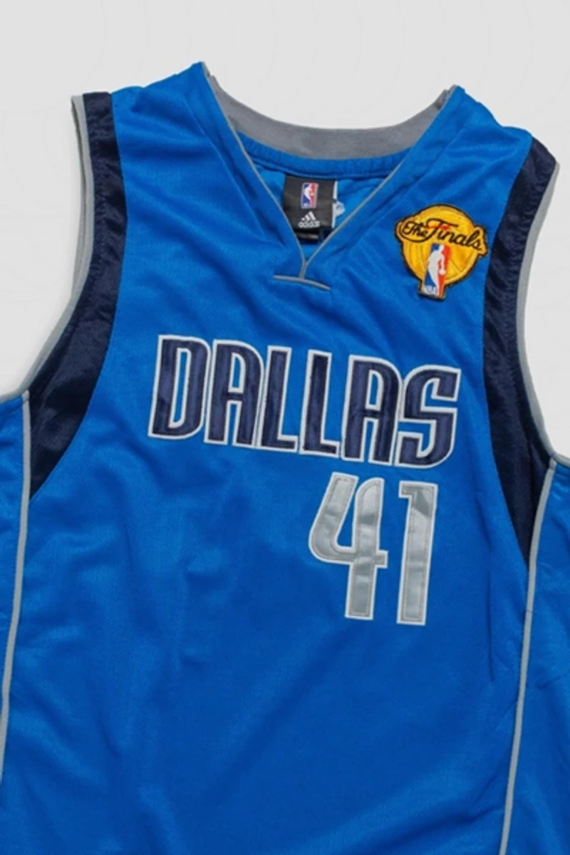 Vintage Dallas Mavericks Nowitzki Basketball Jersey