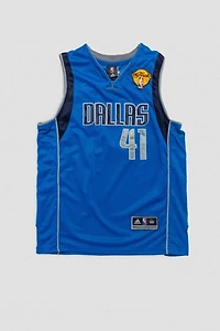 Vintage Dallas Mavericks Nowitzki Basketball Jersey