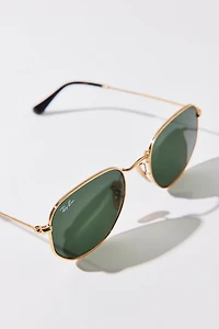Ray-Ban Hexagonal Flat Lens Sunglasses