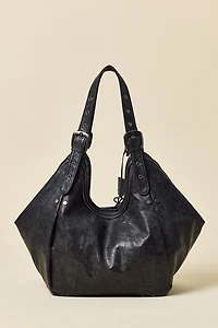 BDG Cici Faux Leather Slouchy Tote Bag