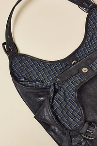 BDG Cici Faux Leather Slouchy Tote Bag
