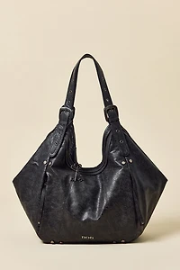 BDG Cici Faux Leather Slouchy Tote Bag