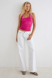 Motel Hezlin Asymmetric Halter Neck Top