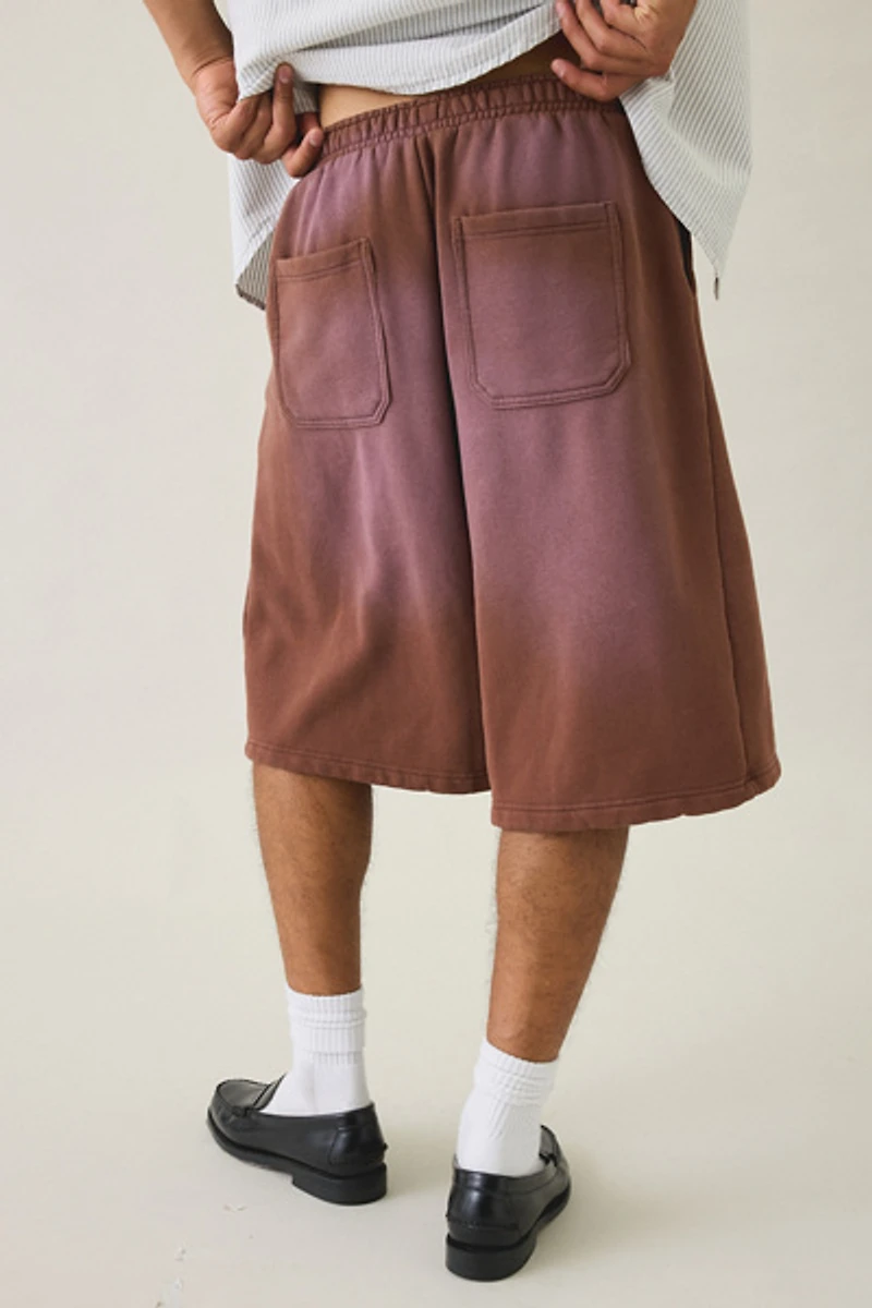 Standard Cloth Burnout Long Shorts