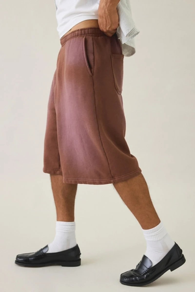 Standard Cloth Burnout Long Shorts