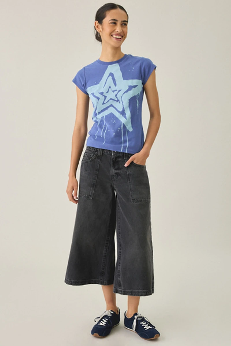BDG Grunge Graphic Short Sleeve Spill The Tee