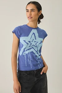 BDG Grunge Graphic Short Sleeve Spill The Tee