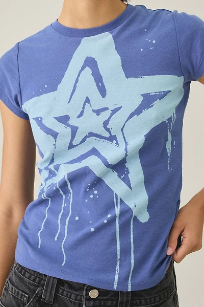 BDG Grunge Graphic Short Sleeve Spill The Tee
