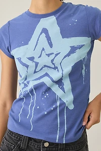 BDG Grunge Graphic Short Sleeve Spill The Tee