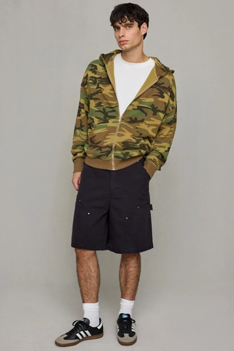 BDG Canvas Double Knee Shorts