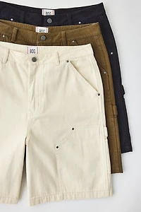 BDG Canvas Double Knee Shorts