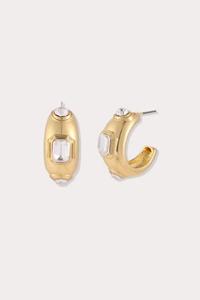 Petit Moments Gardenia Hoop Earrings
