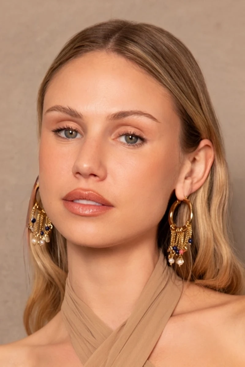 Petit Moments Dune Hoop Earrings
