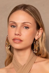 Petit Moments Dune Hoop Earrings